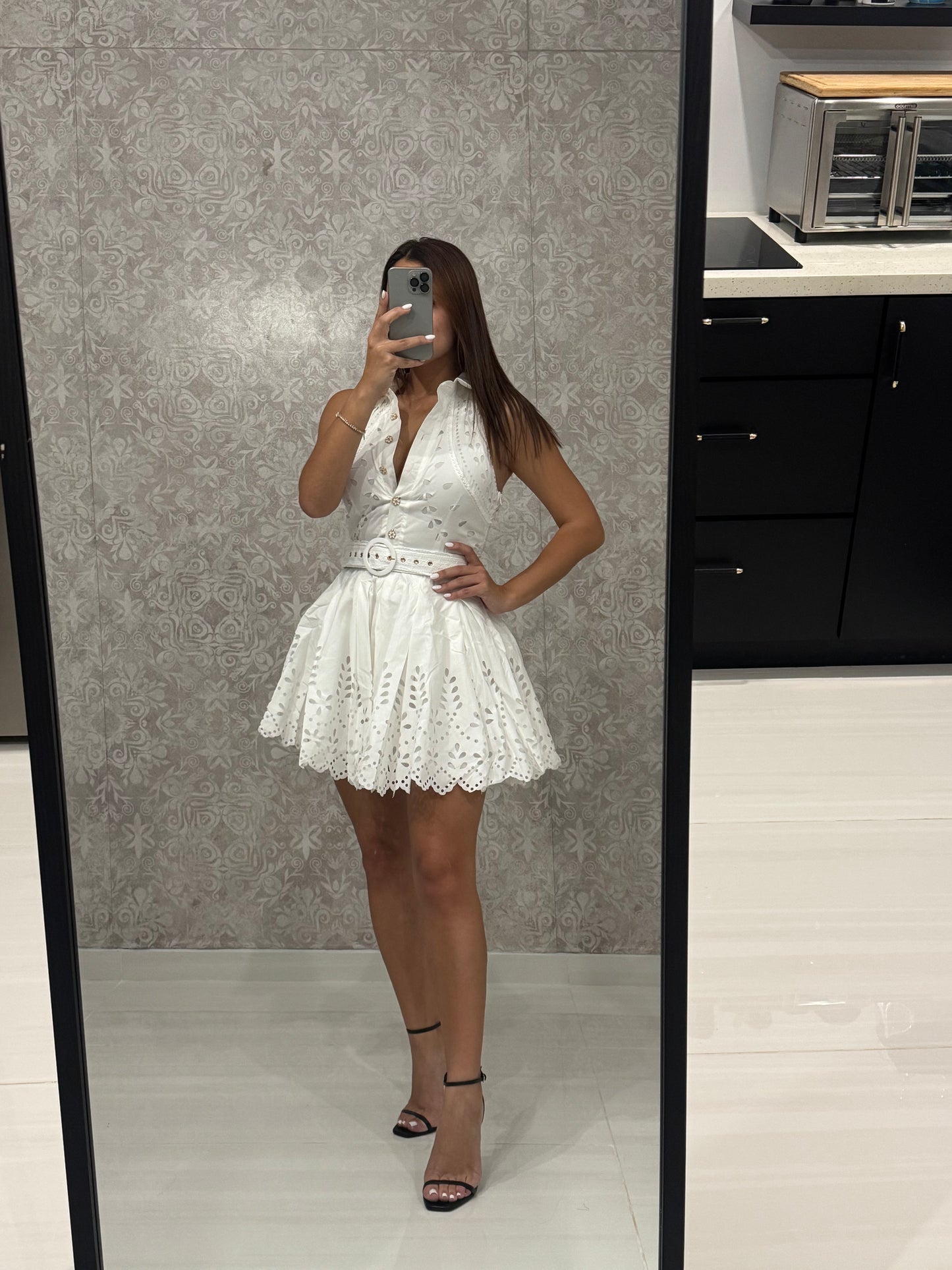 White Rose Dress