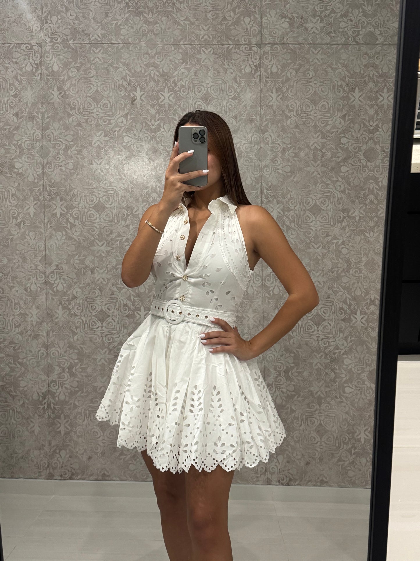White Rose Dress