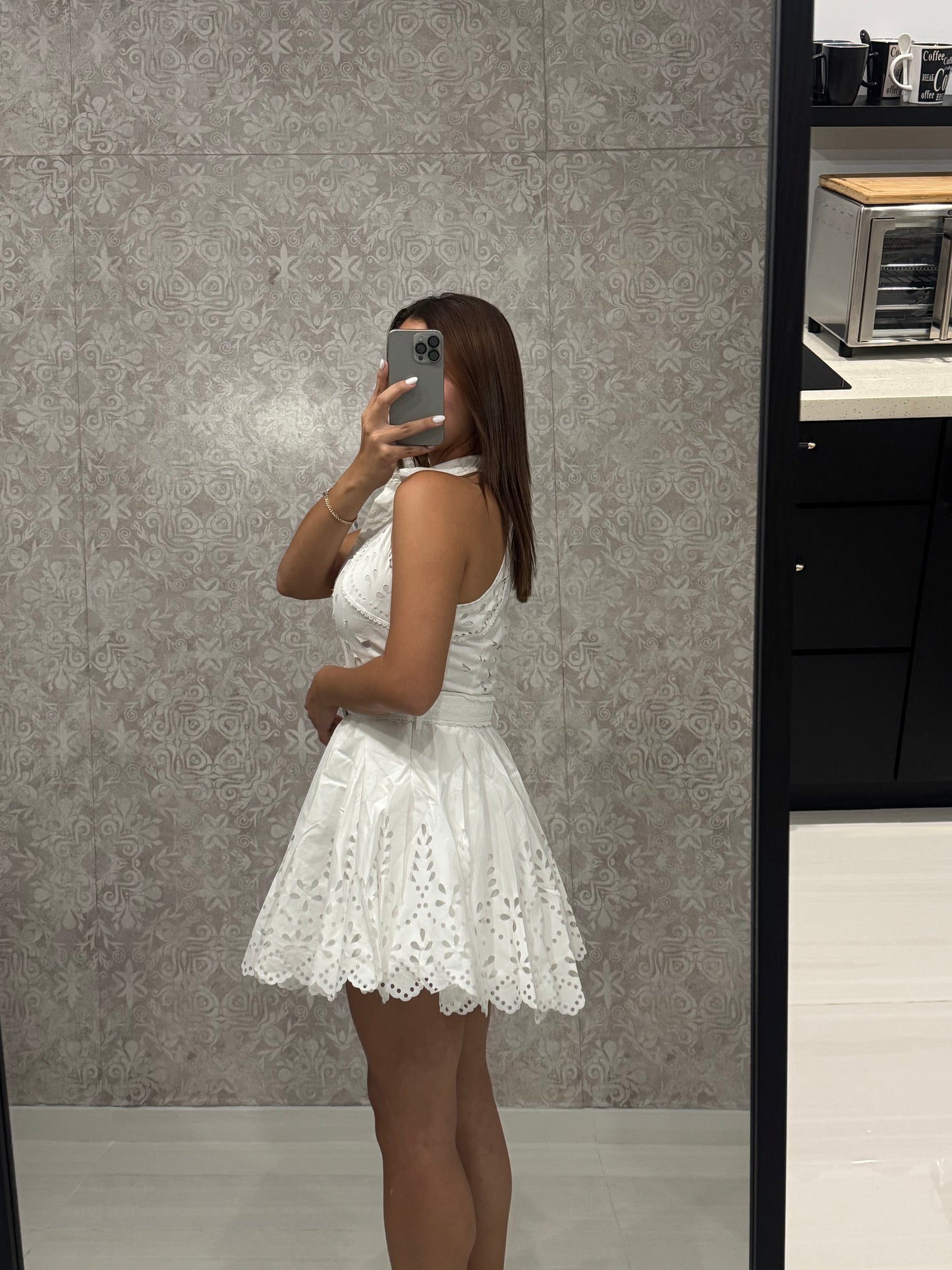 White Rose Dress