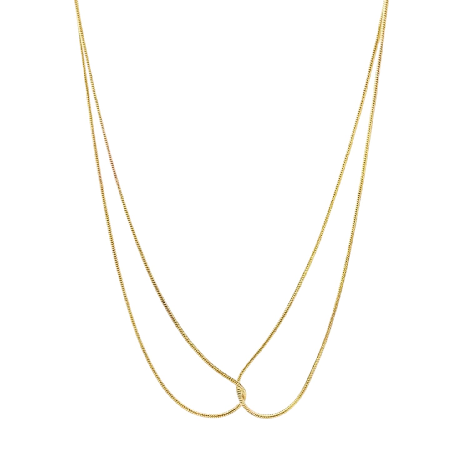 Double Rounded Necklace