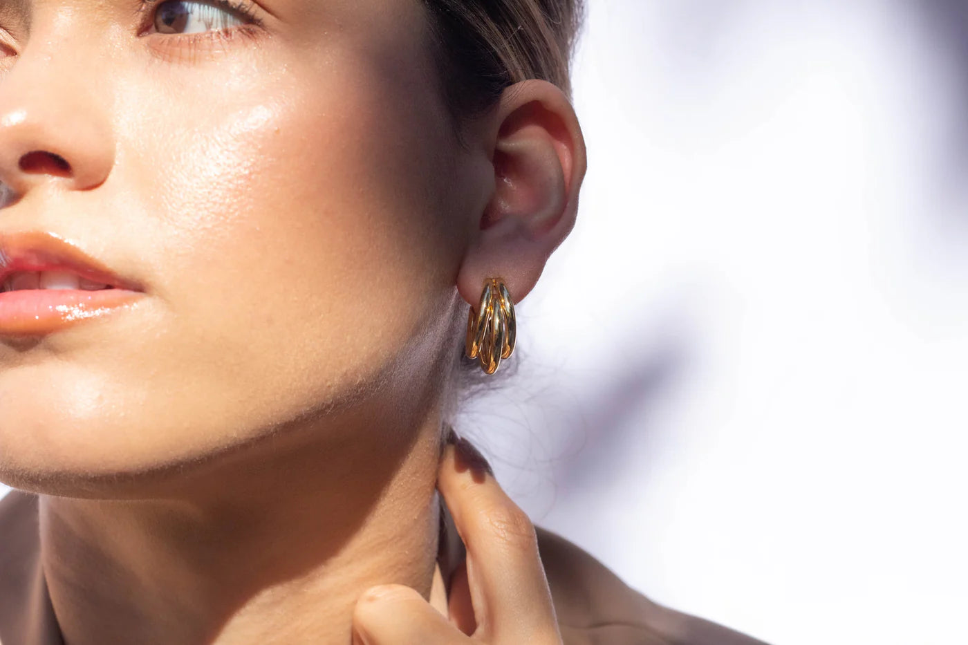 Curved Wired Earrings