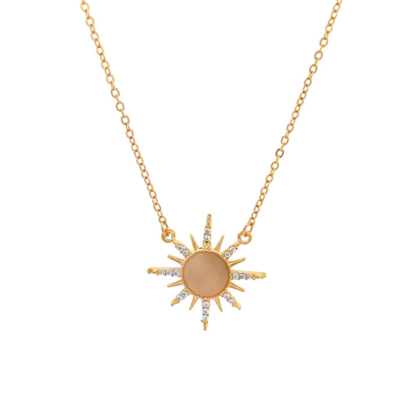 Dainty Sun Necklace