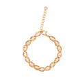 Thick Synthetic Pearl Eye Designed Bracelet