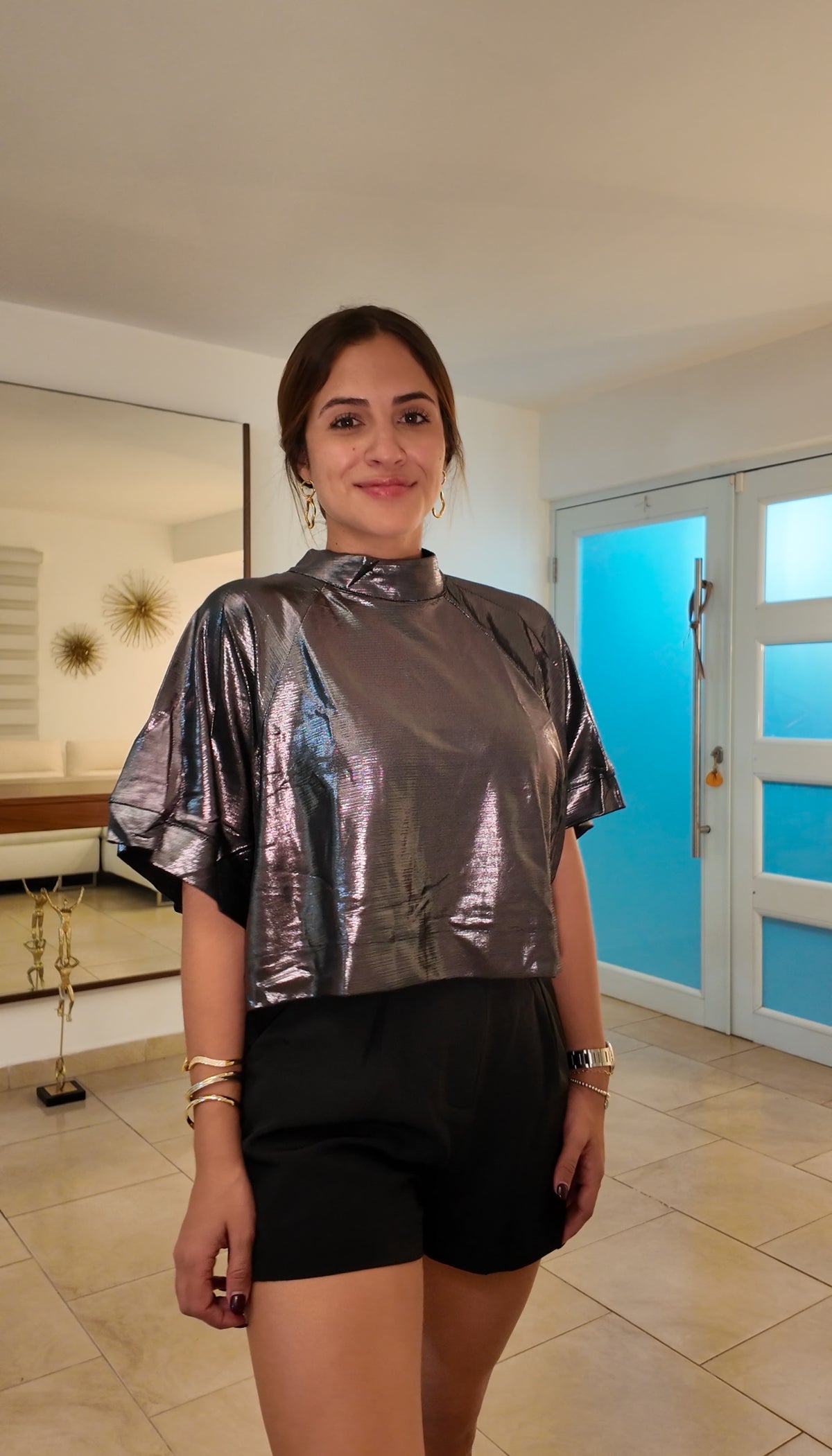 Pewter Metallic Top