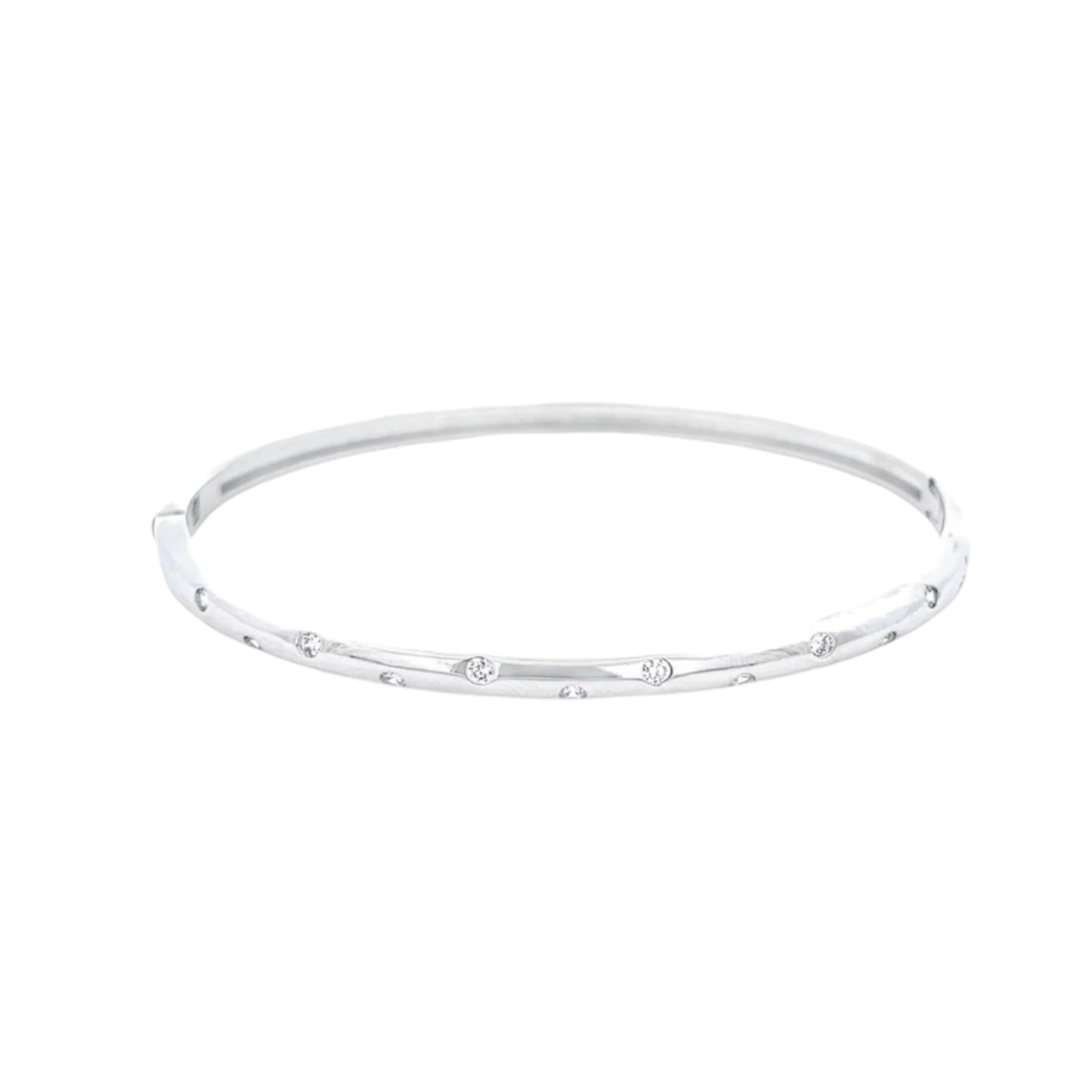Vintage Designed CZ Bangle