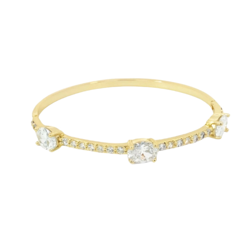 Clear Stone Bangle