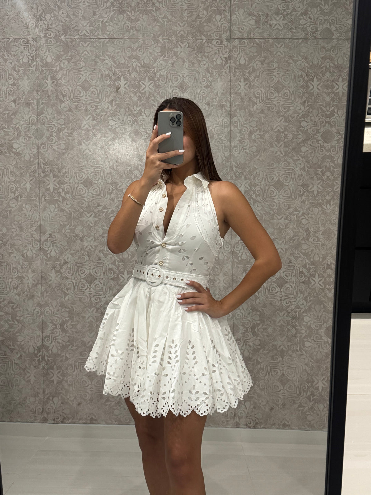 White Rose Dress