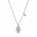 .13 CT | Diamond Hamsa Necklace