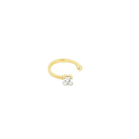 Minimalist CZ Ear Cuff