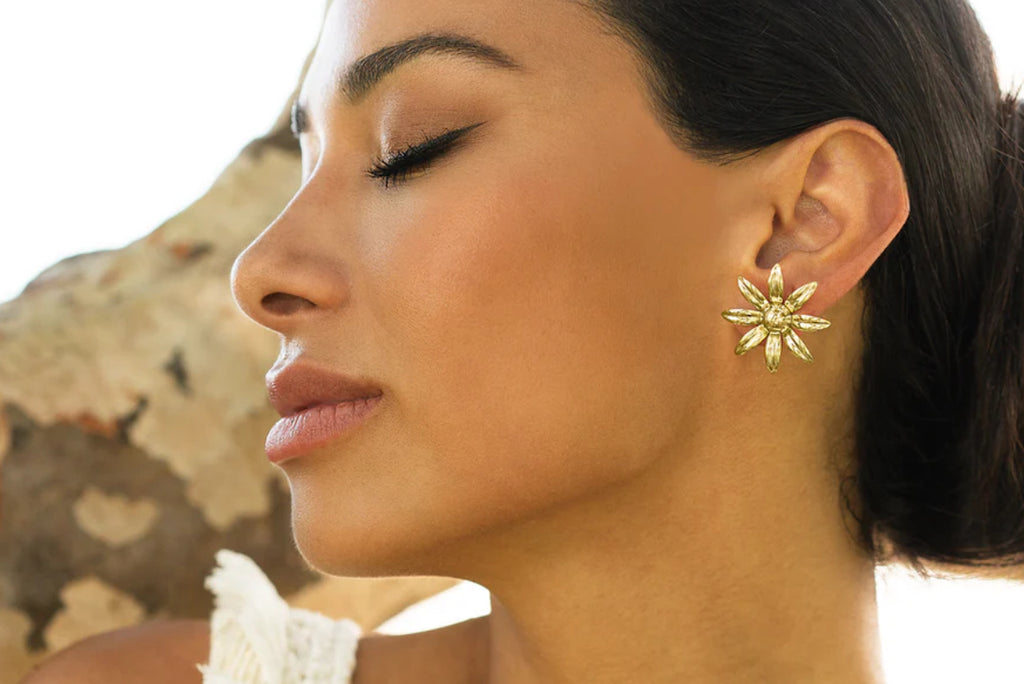 Sunflower Stud Earrings