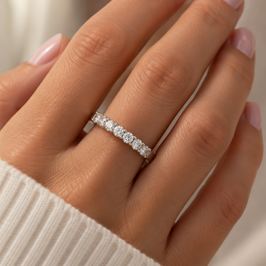 .63 CT | Natural Diamond Band Ring