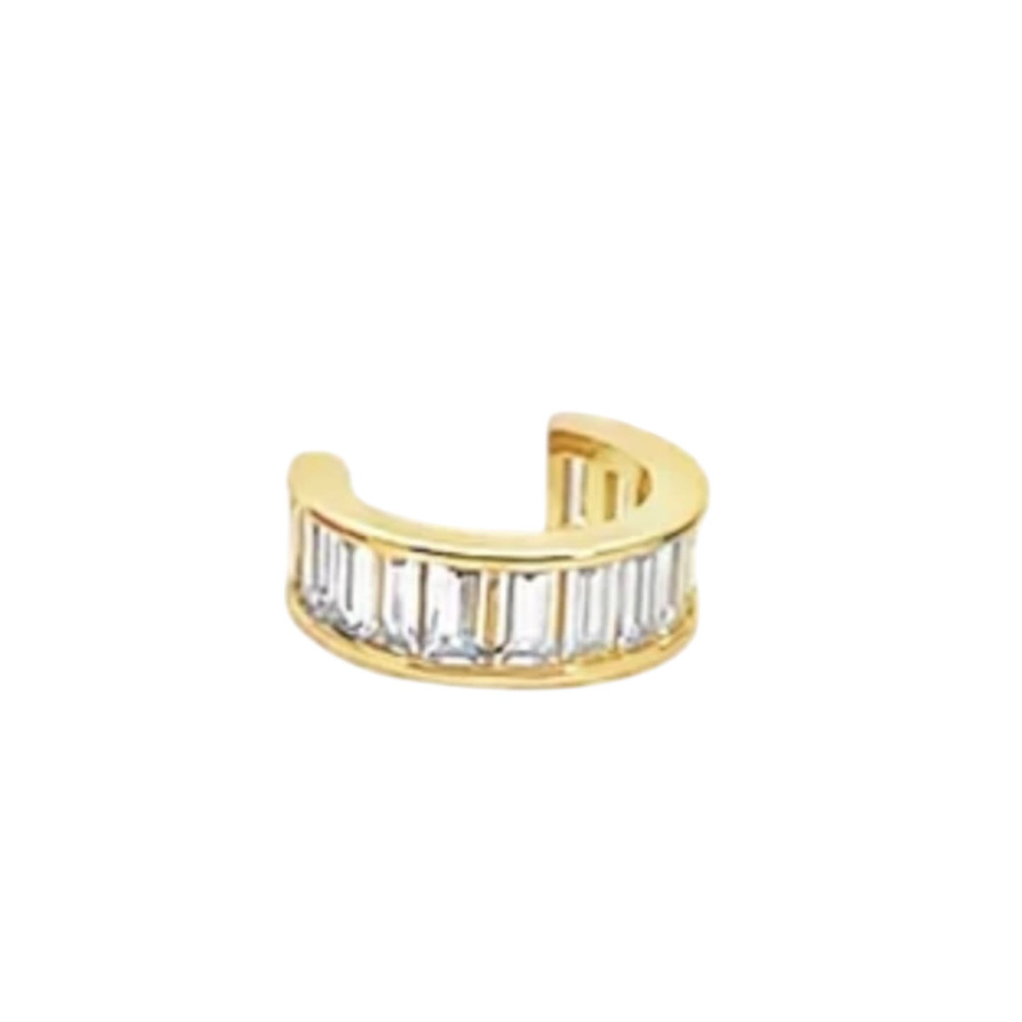 CZ Baguette Ear Cuffs