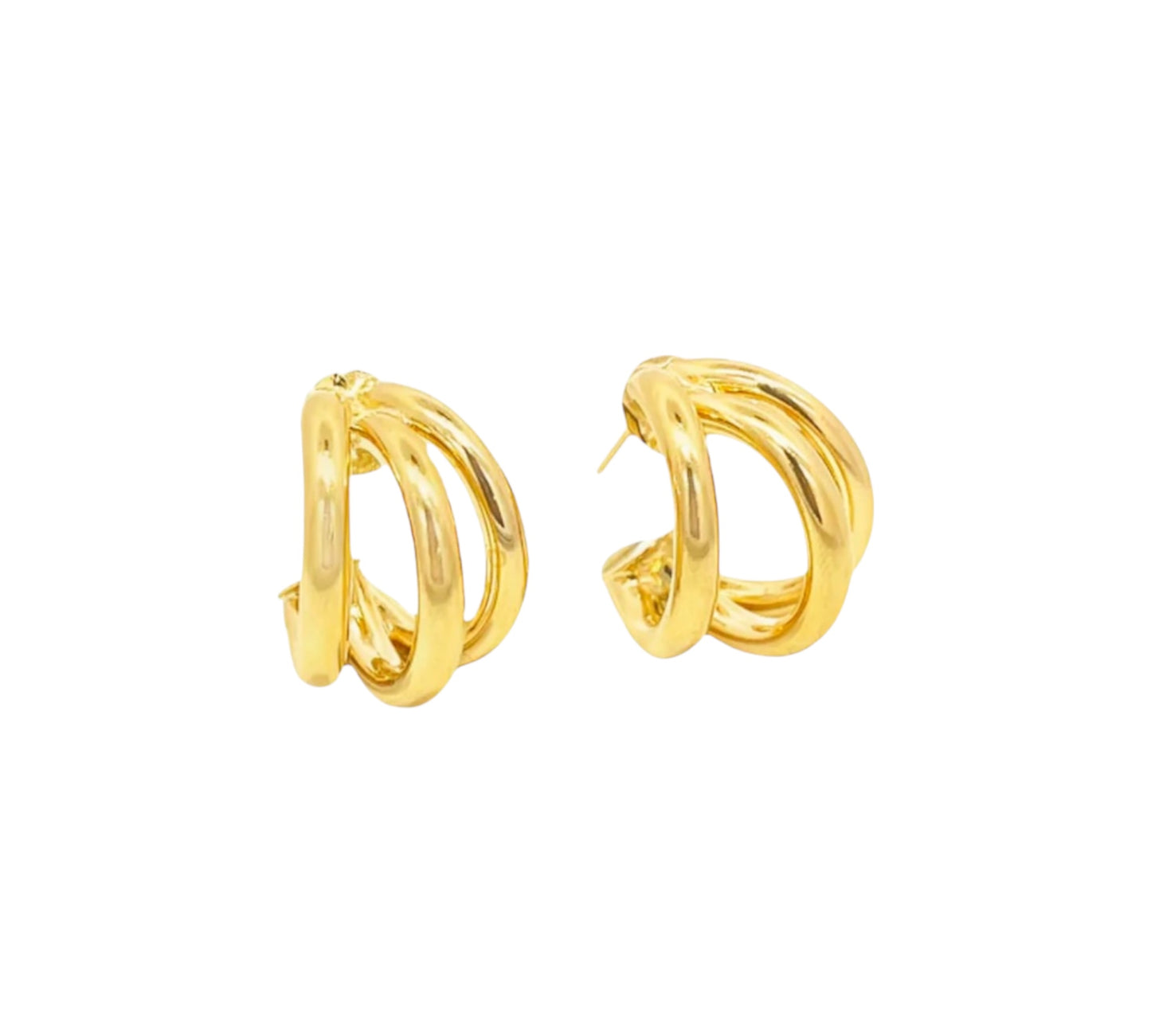 Curved Wired Earrings