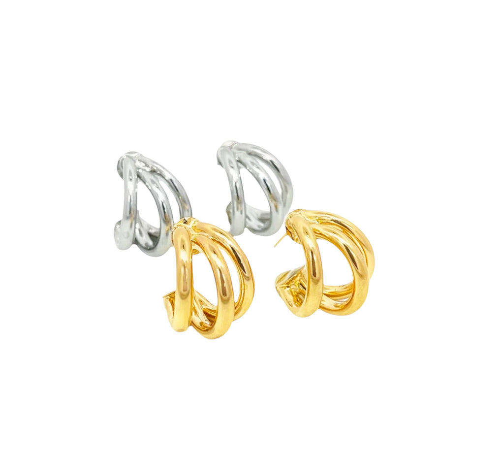 Curved Wired Earrings