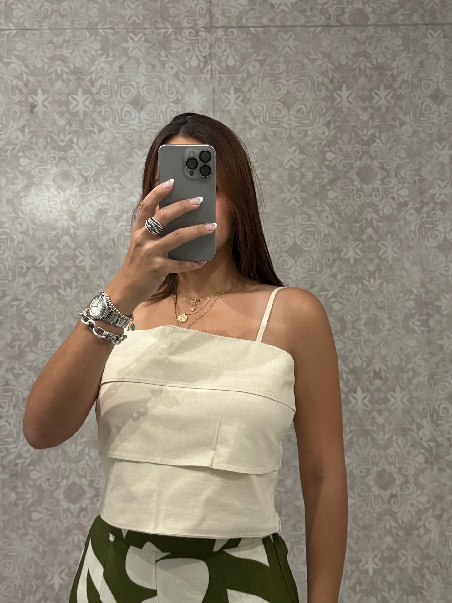 Beige Top
