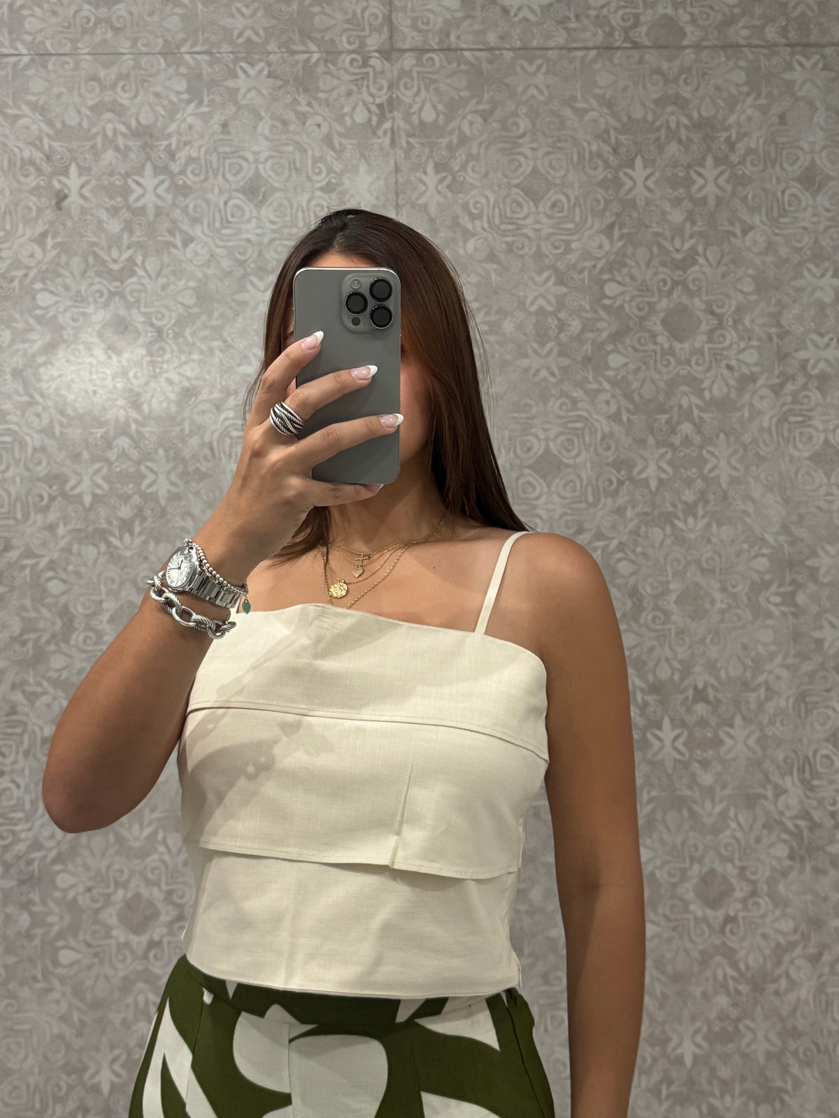 Beige Top