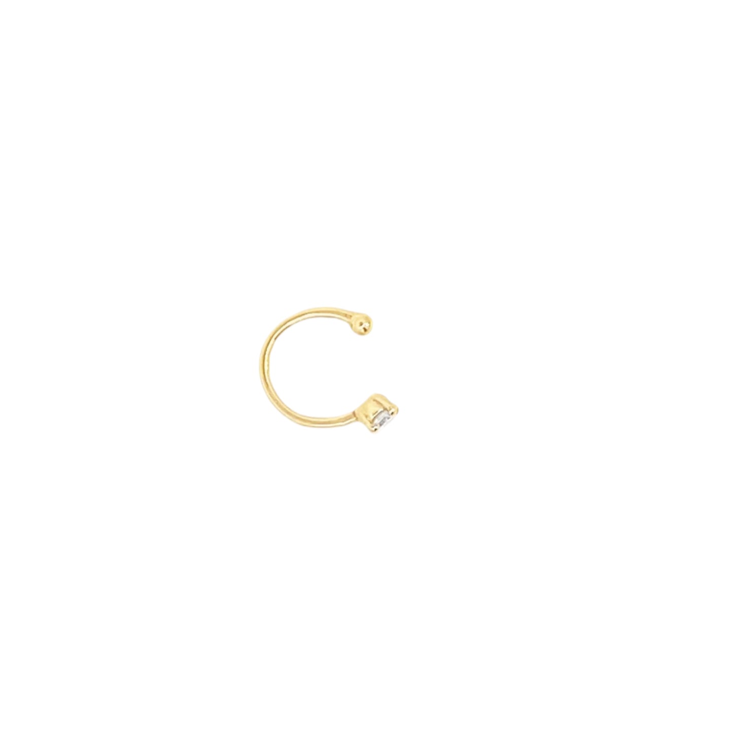 Minimalist CZ Ear Cuff