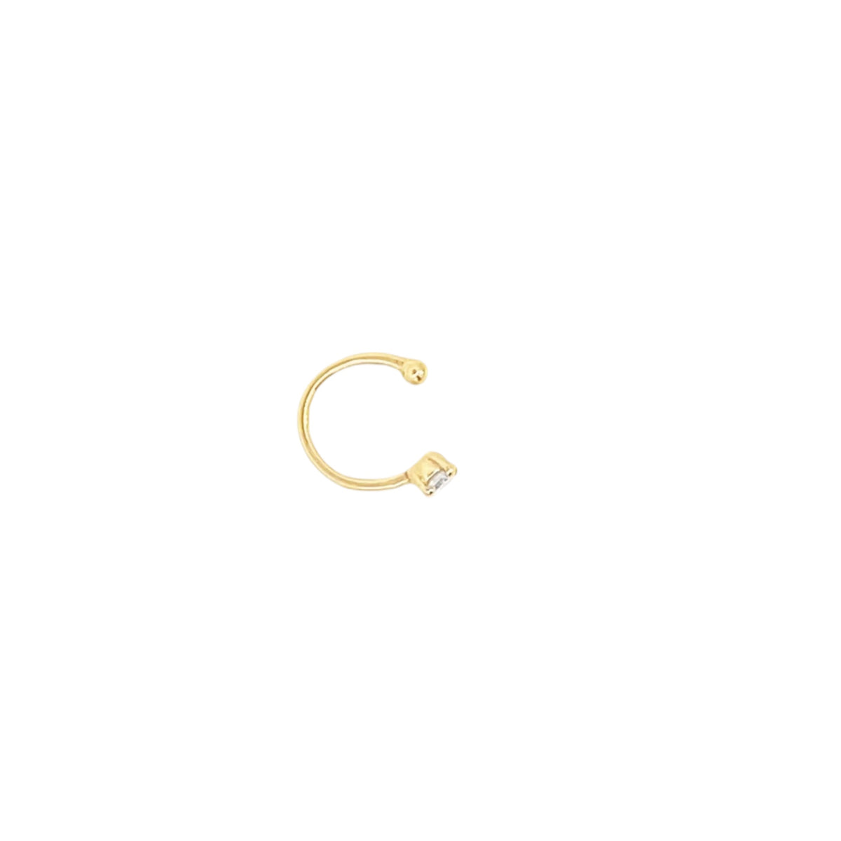 Minimalist CZ Ear Cuff