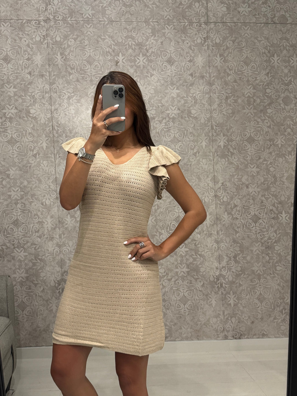 Nomad Crochet Dress