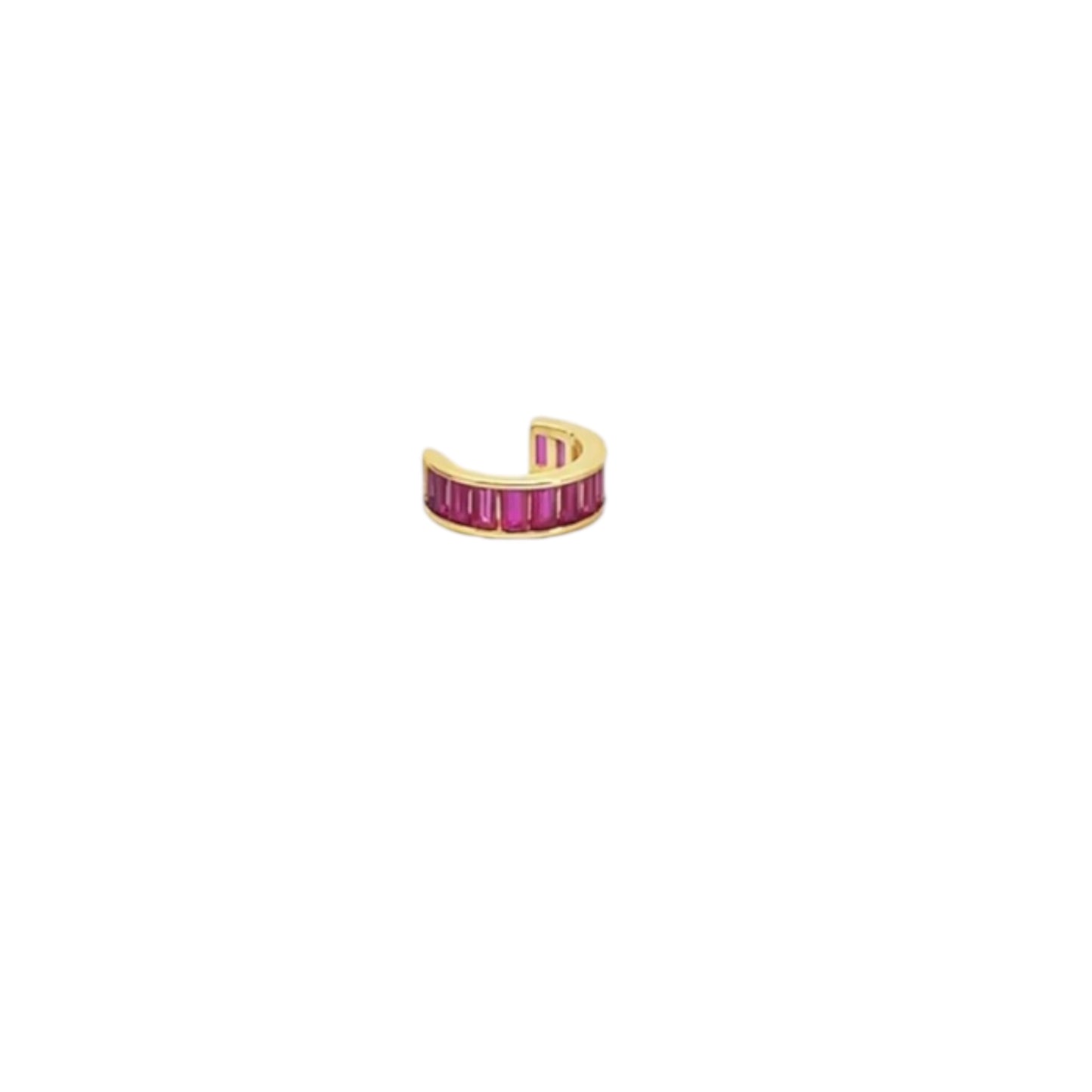 CZ Baguette Ear Cuffs