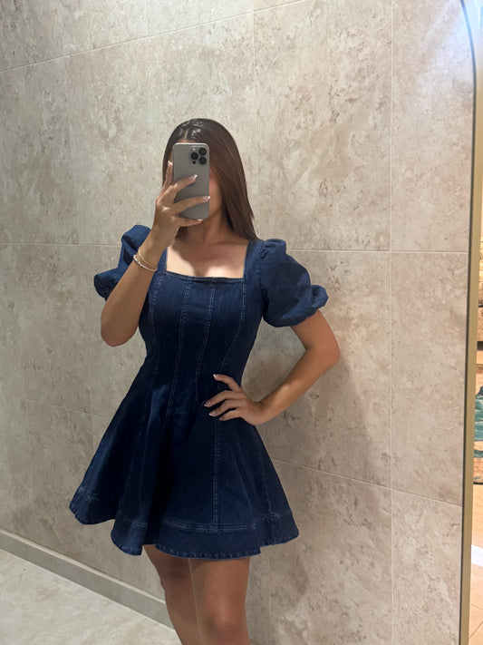Indigo Charm Dress