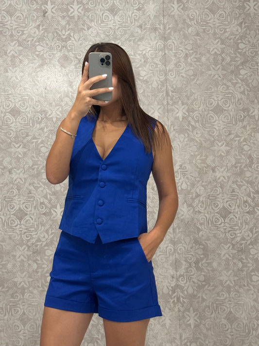 Sapphire Vest - Blue