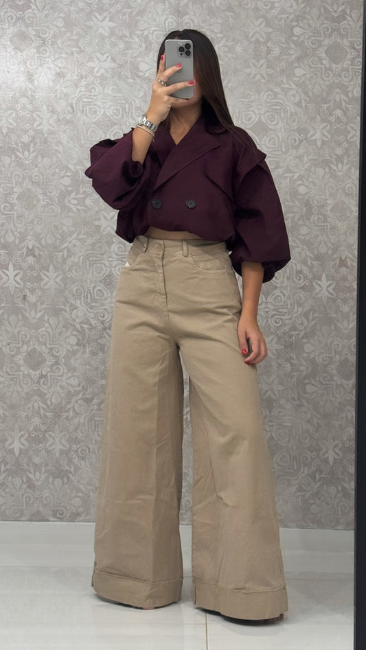 Burgundy Jacket