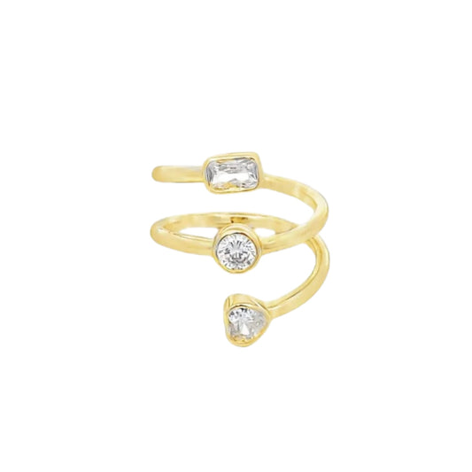 Multi Shape Wrap Ring