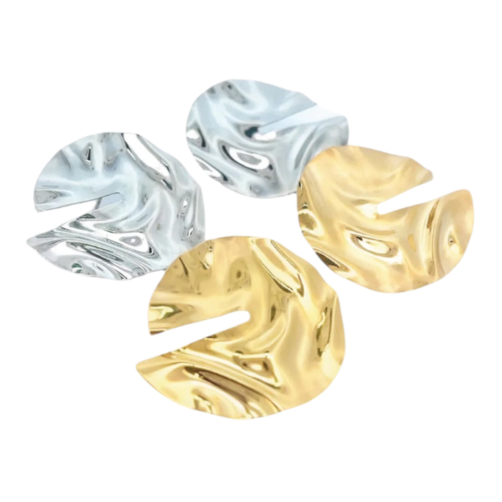 Circle Cut Earrings