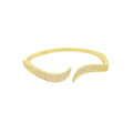 Full CZ Stone Paved Bangle Bracelet