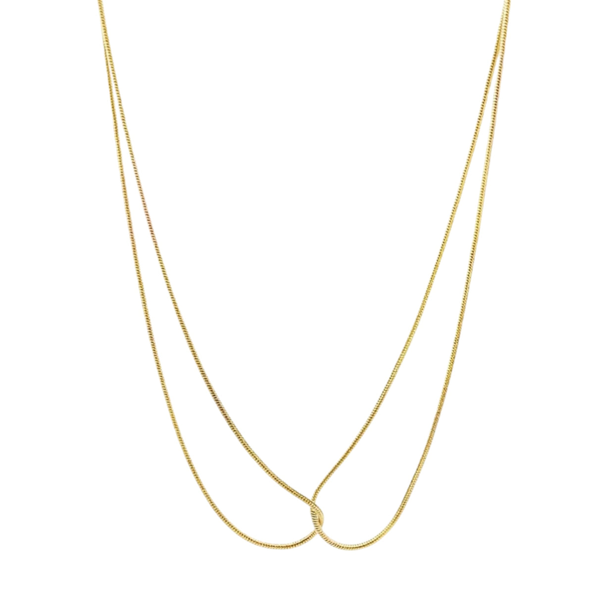 Double Rounded Necklace
