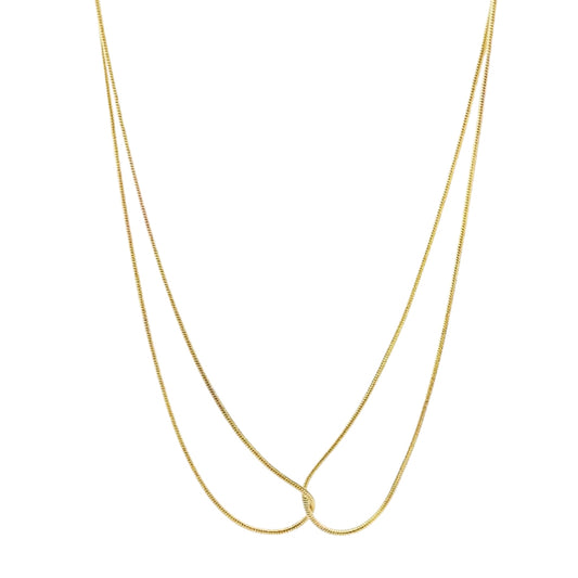 Double Rounded Necklace