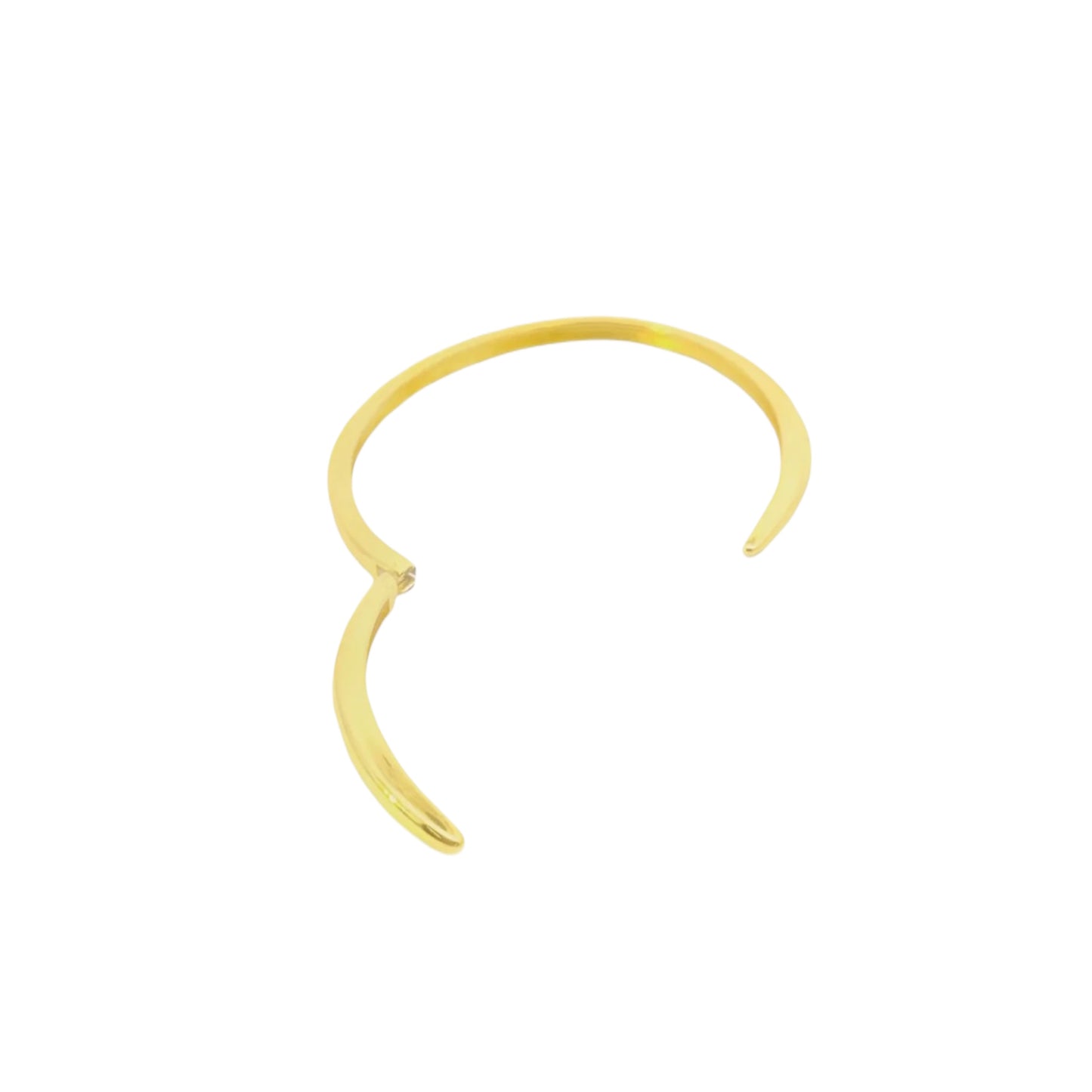 Claw Skinny Plain Bangle Bracelet