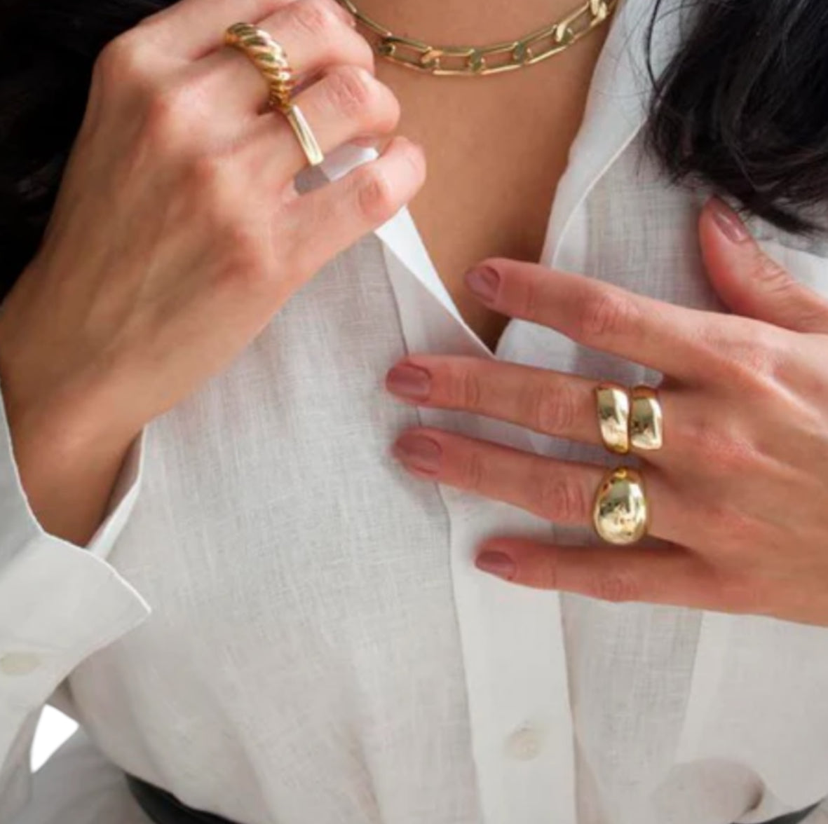 Thick Dome Ring