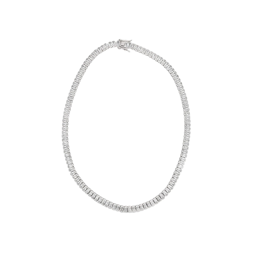 5mm Baguette Necklace