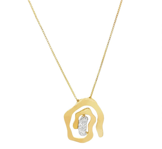 Wavy Spiral Necklace