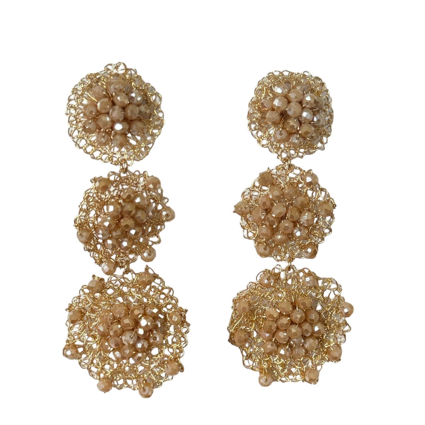 Sydney Earrings - Camel