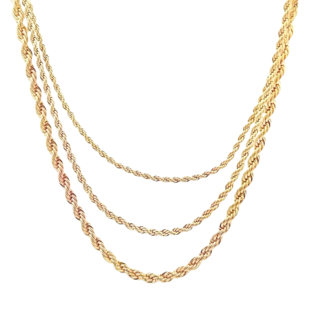 Triple Rope Necklace