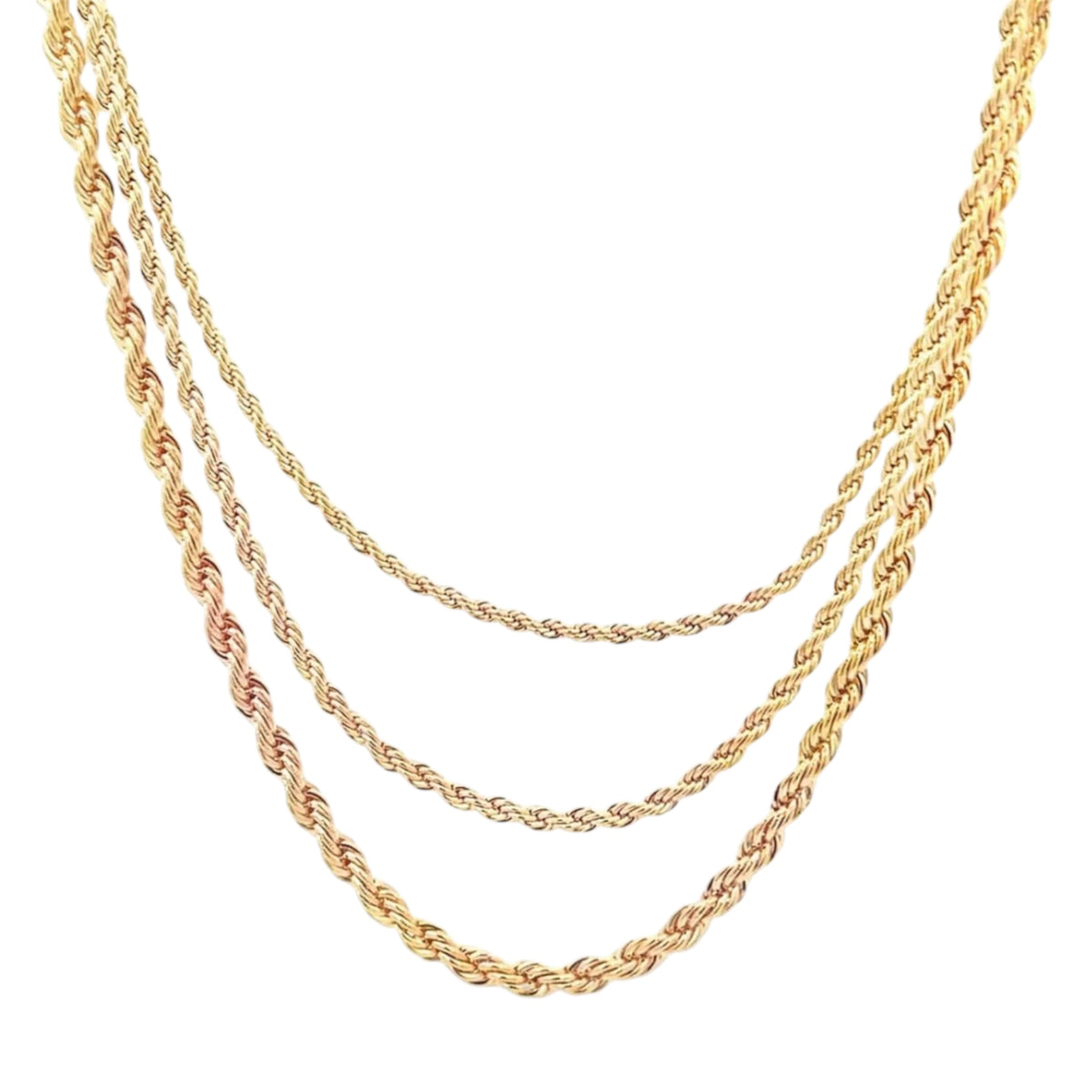 Triple Rope Necklace