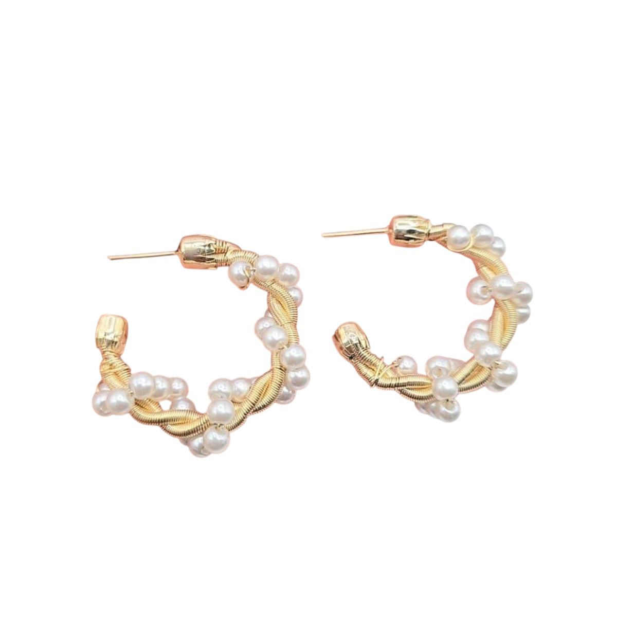Pearl Hoops