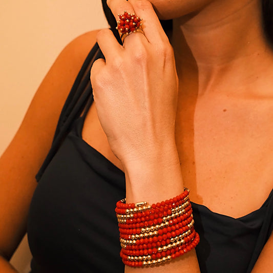 Sydney Bracelet - Red