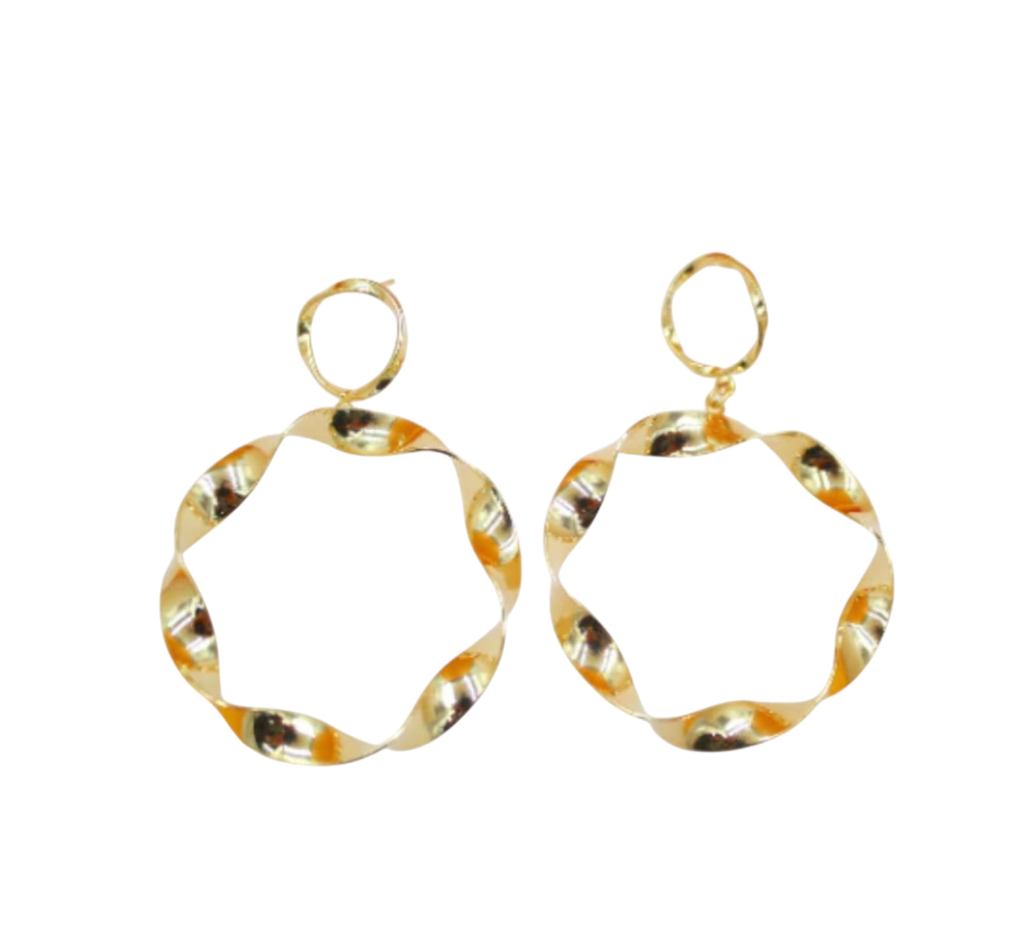 Thick Twisted Earrings