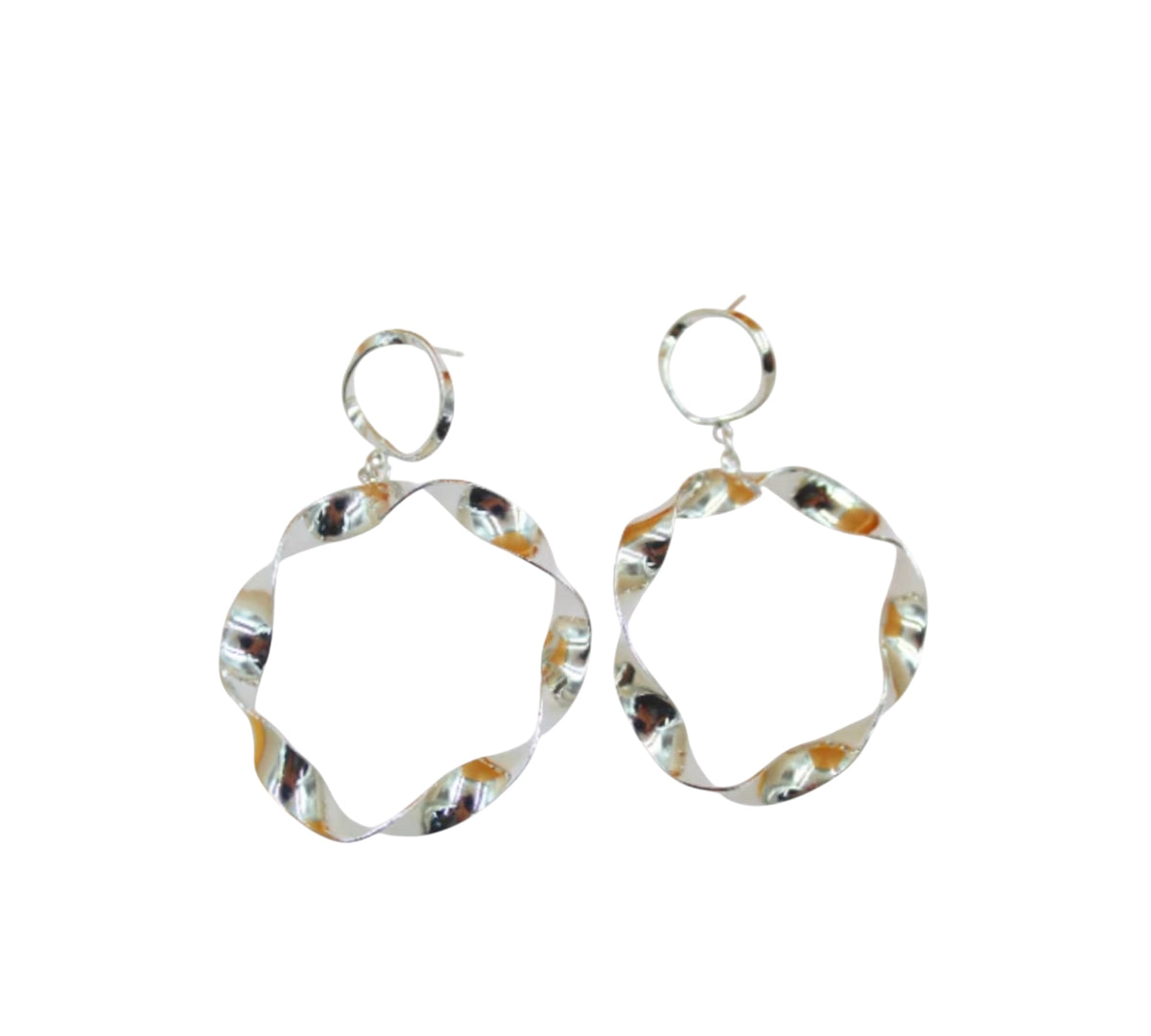 Thick Twisted Earrings