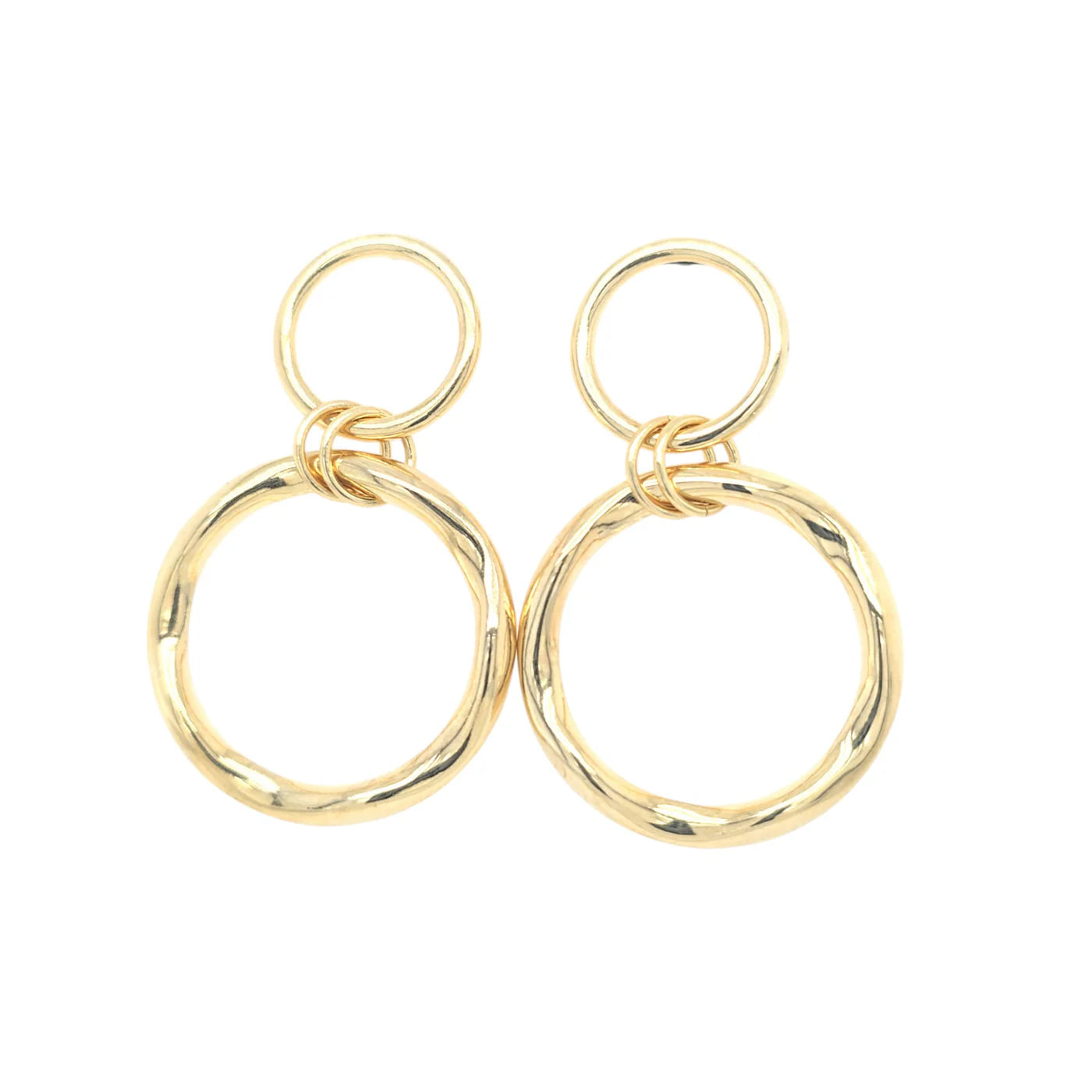 Double Circle Earrings