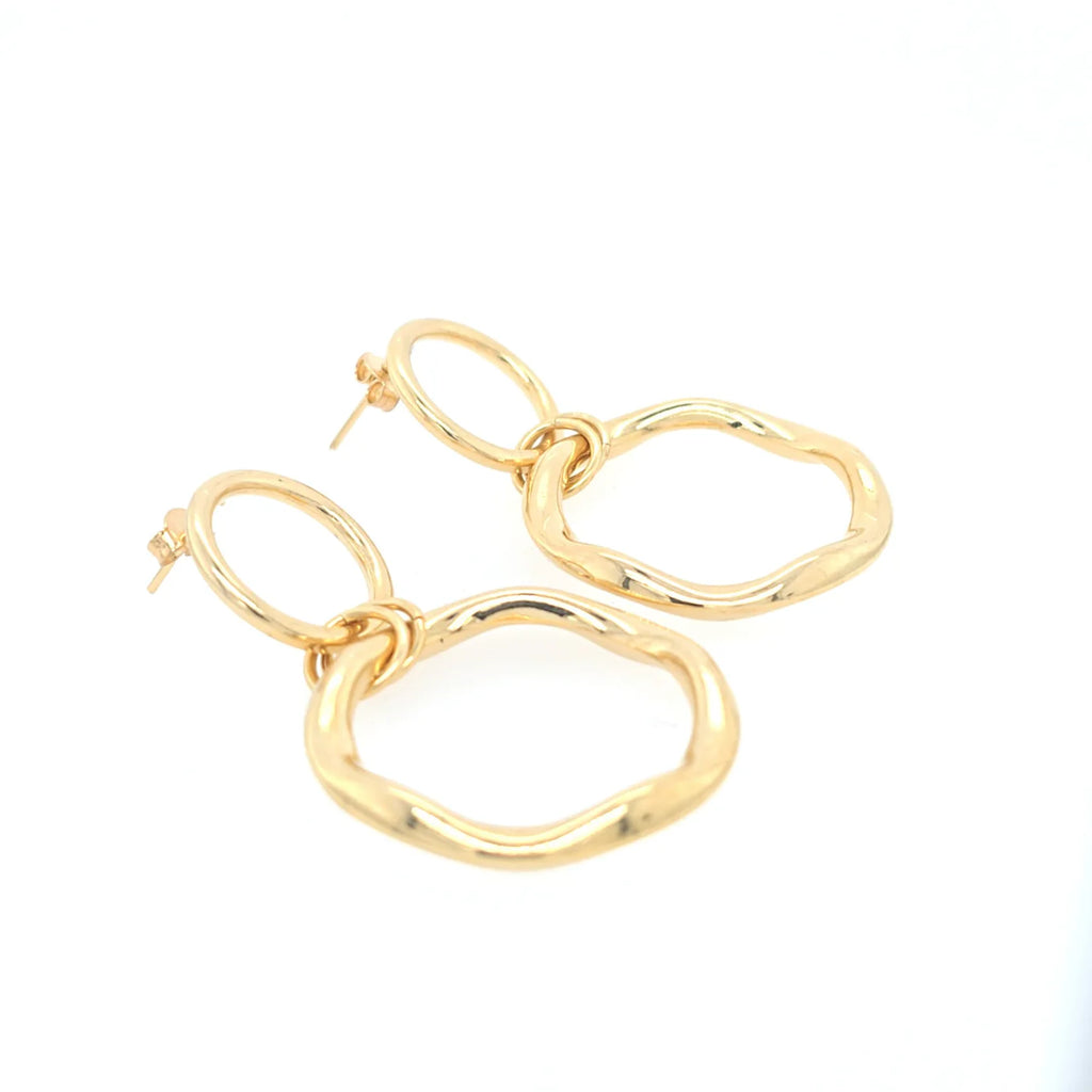 Double Circle Earrings