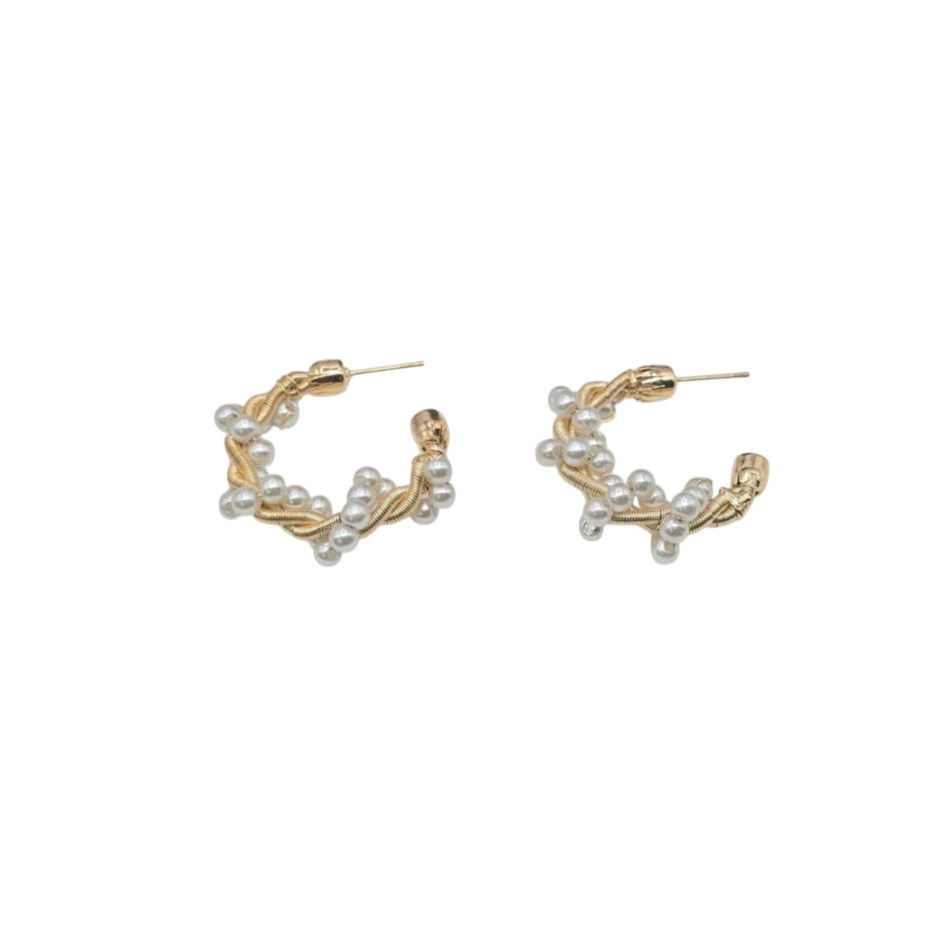 Pearl Hoops