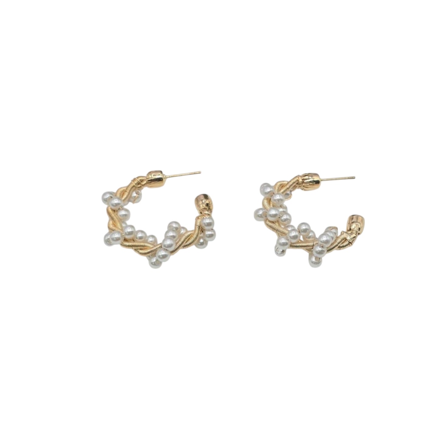 Pearl Hoops