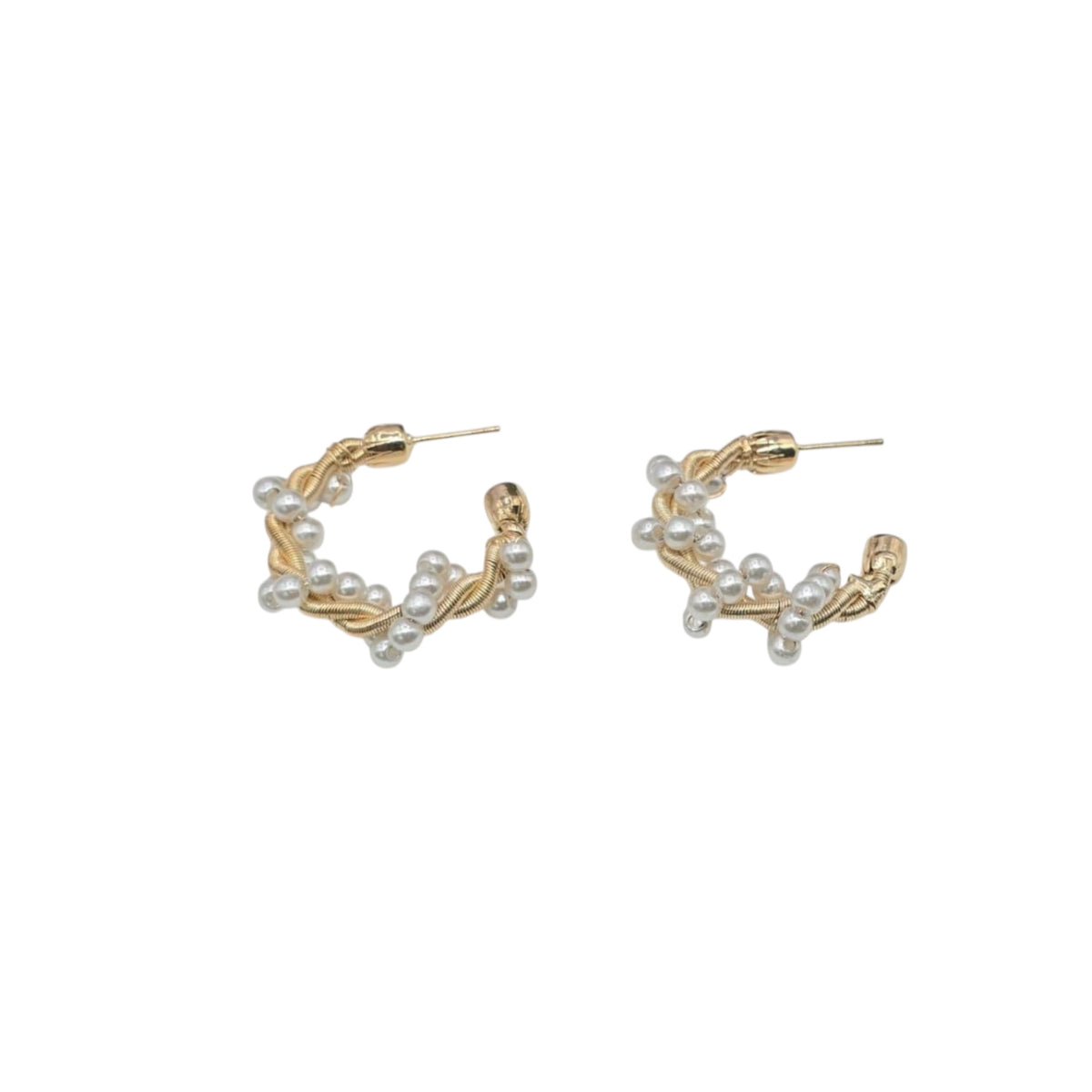 Pearl Hoops