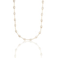 Pearl Oval Necklace
