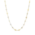 Tiny Heart Shaped Pearl Necklace
